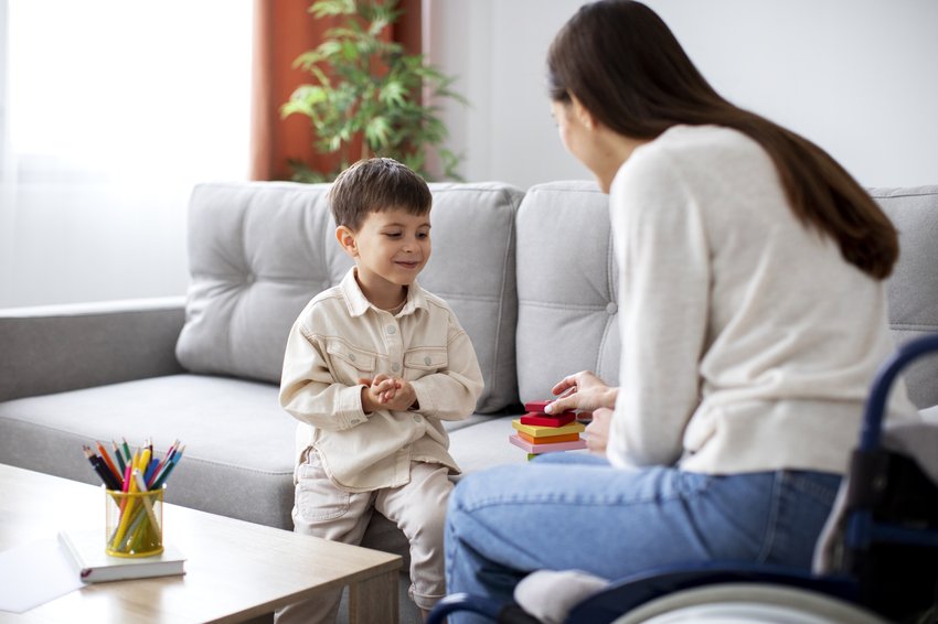 child helping his disabled mother copia 2